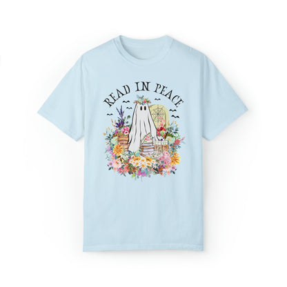 Bookish Floral Ghost Tee Shirt