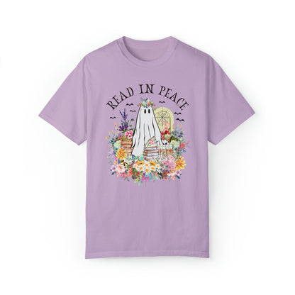 Bookish Floral Ghost Tee Shirt