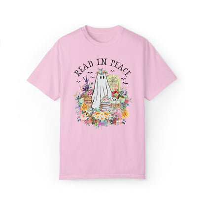 Bookish Floral Ghost Tee Shirt
