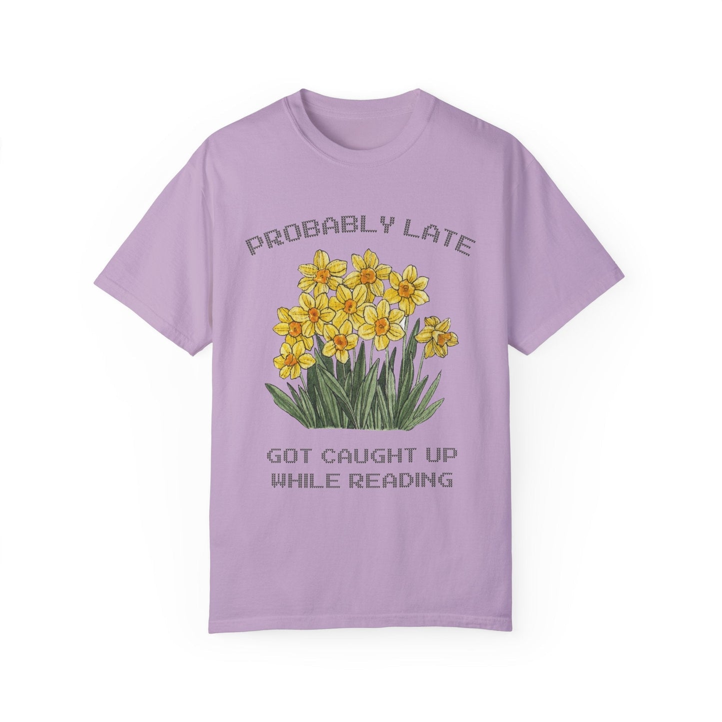 Bookish Floral Tee Shirt