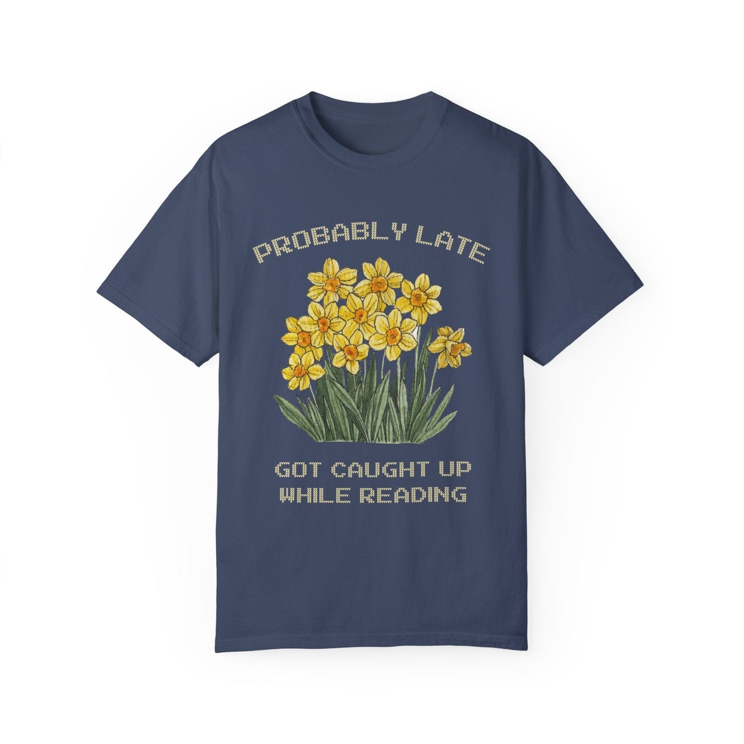 Bookish Floral Tee Shirt