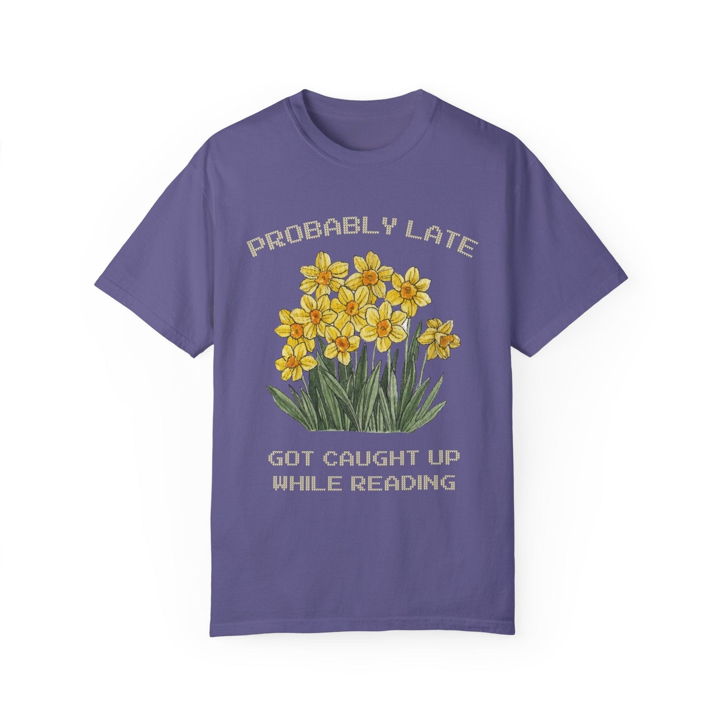 Bookish Floral Tee Shirt