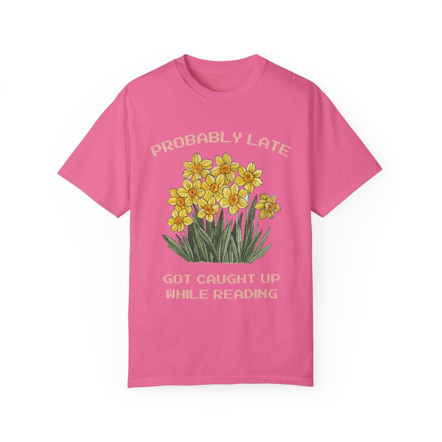 Bookish Floral Tee Shirt
