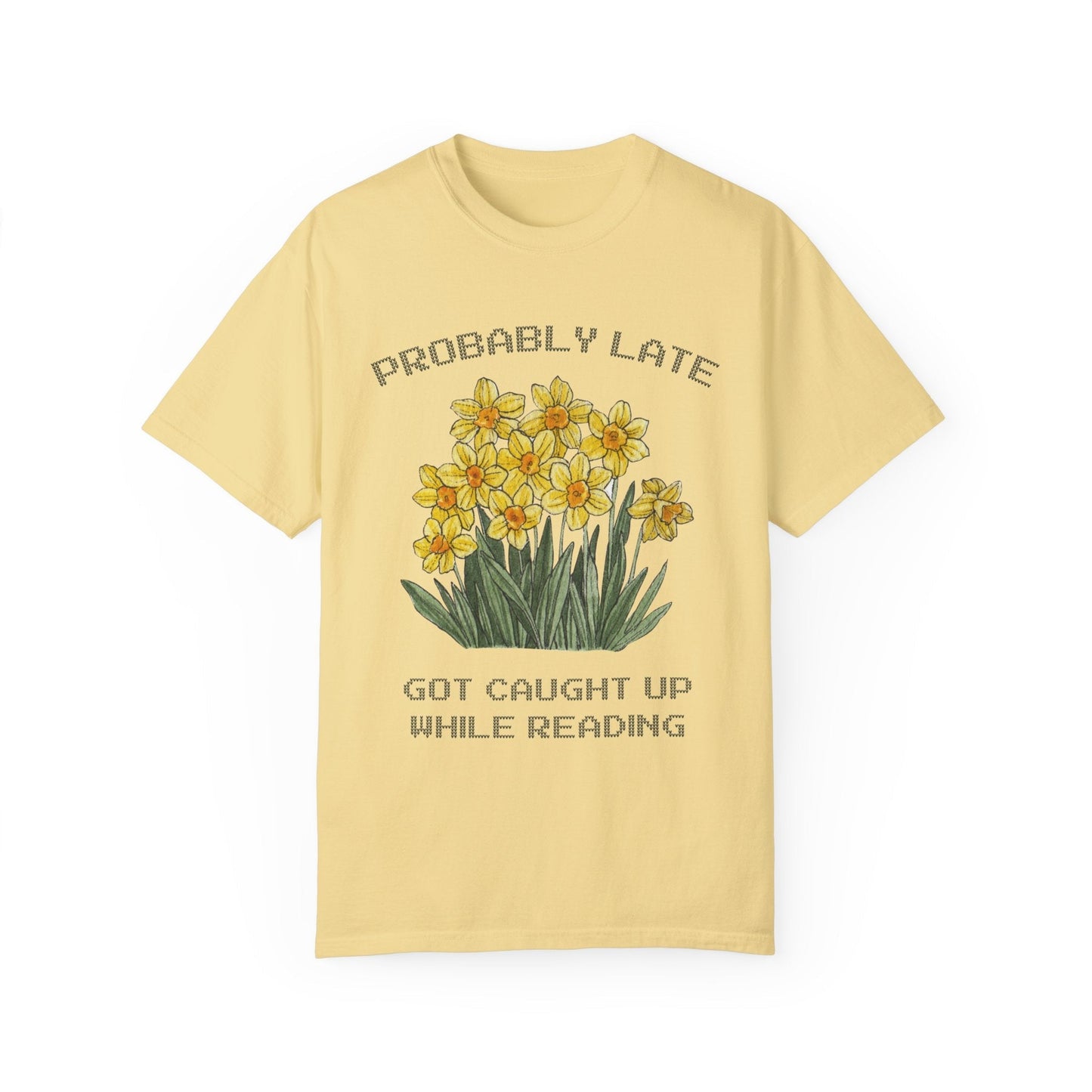 Bookish Floral Tee Shirt