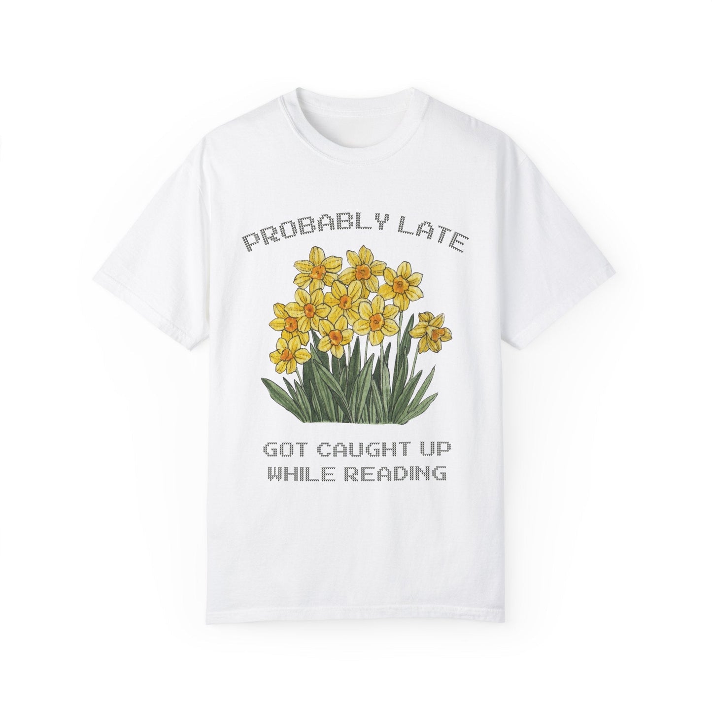 Bookish Floral Tee Shirt