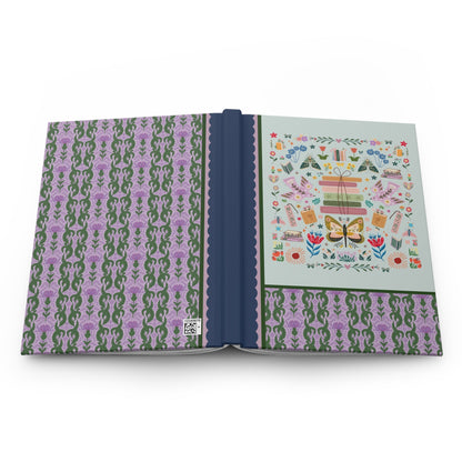 Bookish Folk Art Notebook