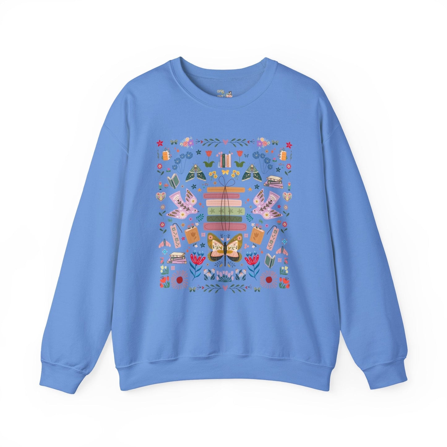 Bookish Folk Art Sweatshirt