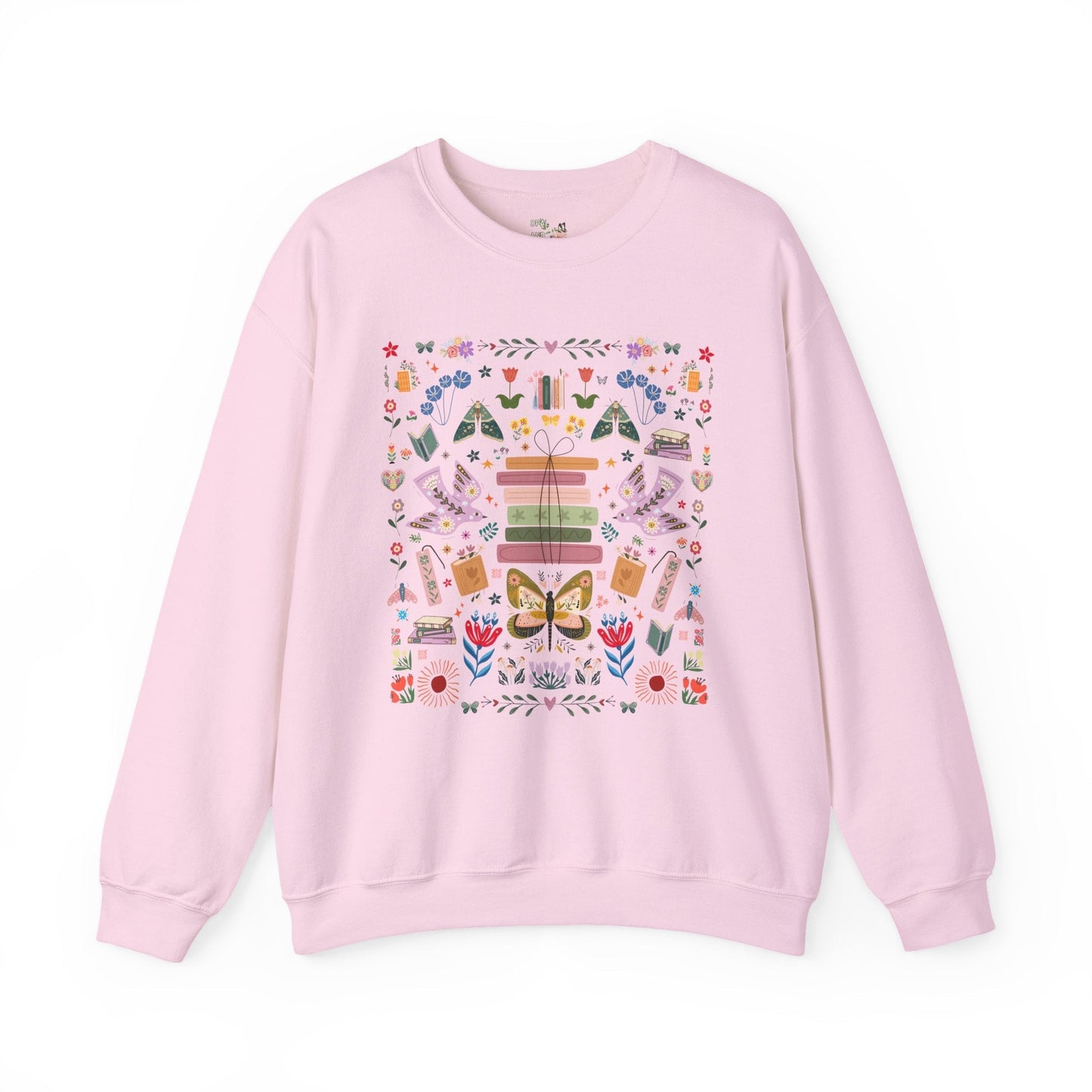 Bookish Folk Art Sweatshirt