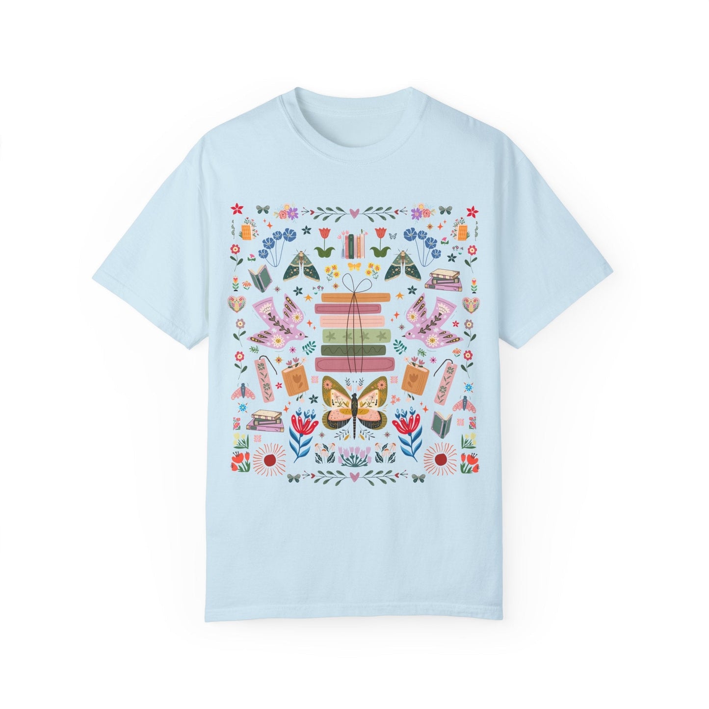 Bookish Folk Art Tee