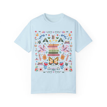 Bookish Folk Art Tee