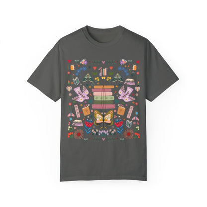 Bookish Folk Art Tee