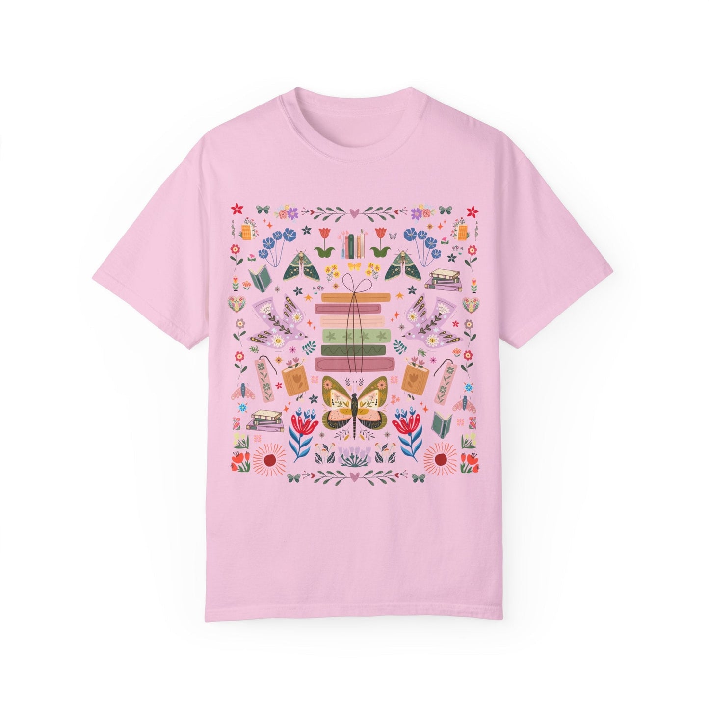Bookish Folk Art Tee