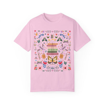 Bookish Folk Art Tee