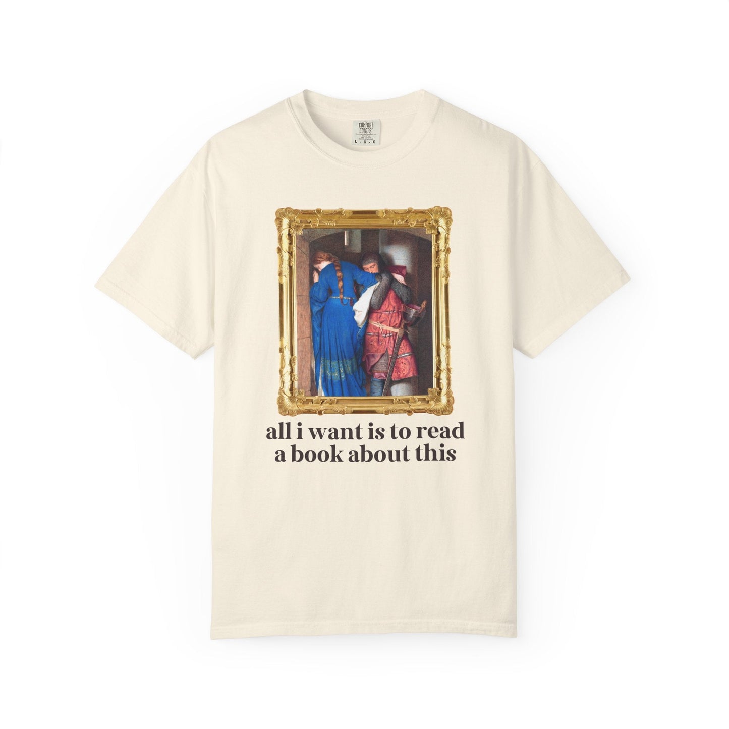 Bookish Forbidden Love Art History Tee Shirt