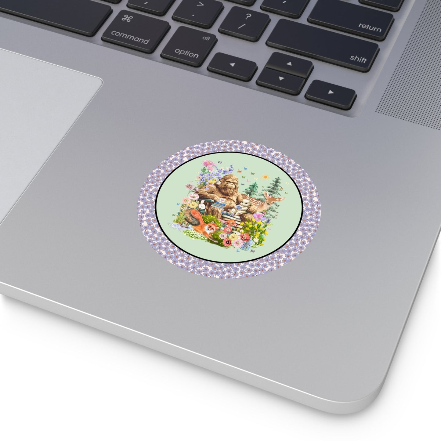 Bookish Forestcore Sticker