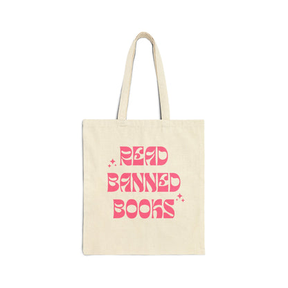 Bookish Groovy Tote Bag for Her: Read Banned Books