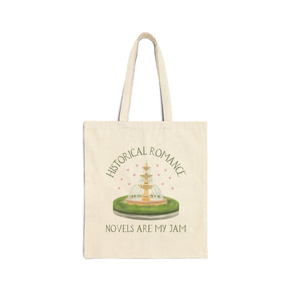 Bookish Historical Romance Tote Bag