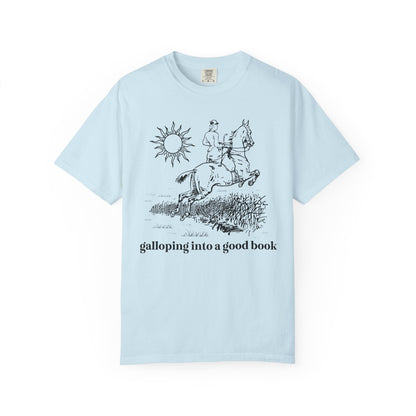 Galloping Into a Good Book T-Shirt