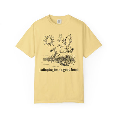Galloping Into a Good Book T-Shirt