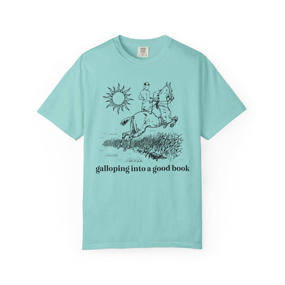Galloping Into a Good Book T-Shirt