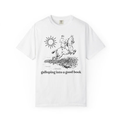 Galloping Into a Good Book T-Shirt