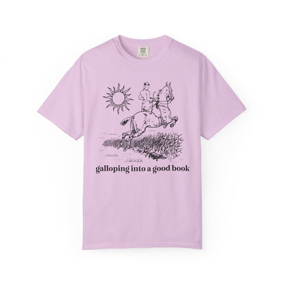 Galloping Into a Good Book T-Shirt