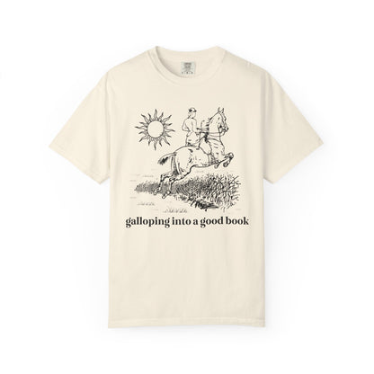 Galloping Into a Good Book T-Shirt