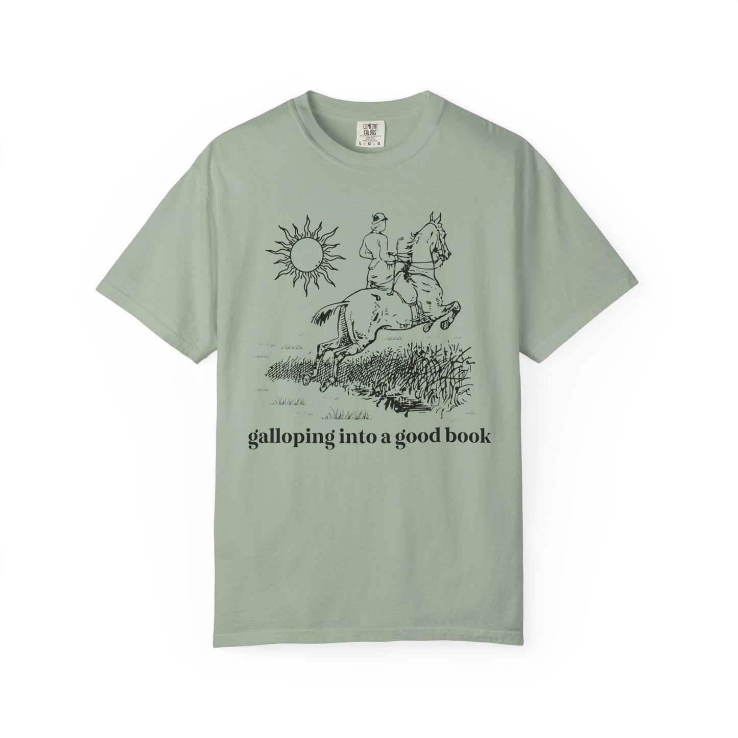 Galloping Into a Good Book T-Shirt