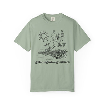 Galloping Into a Good Book T-Shirt