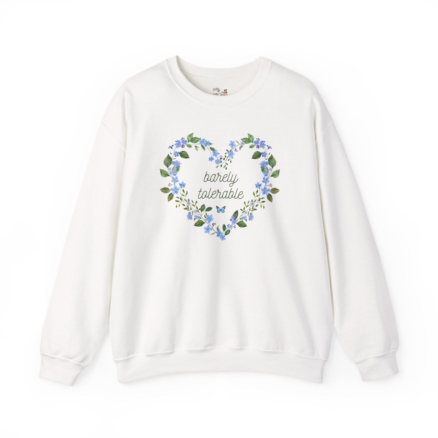 Bookish Jane Austen Sweatshirt: Barely Tolerable
