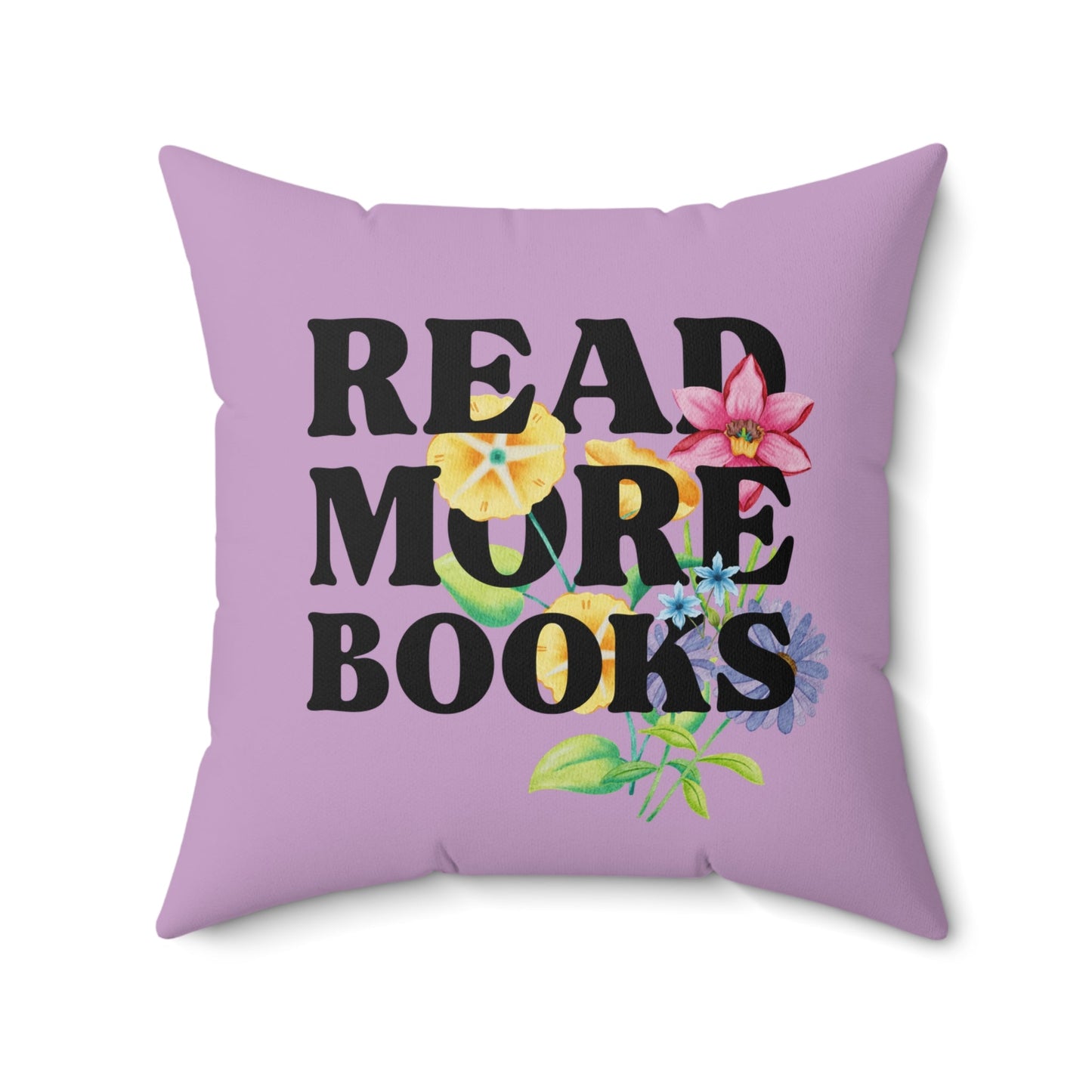 Bookish Whimsigoth Pillow for Romance Reader