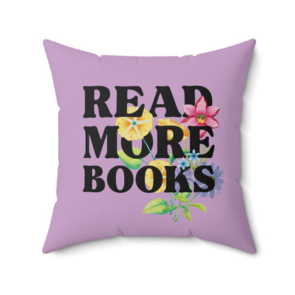 Bookish Whimsigoth Pillow for Romance Reader