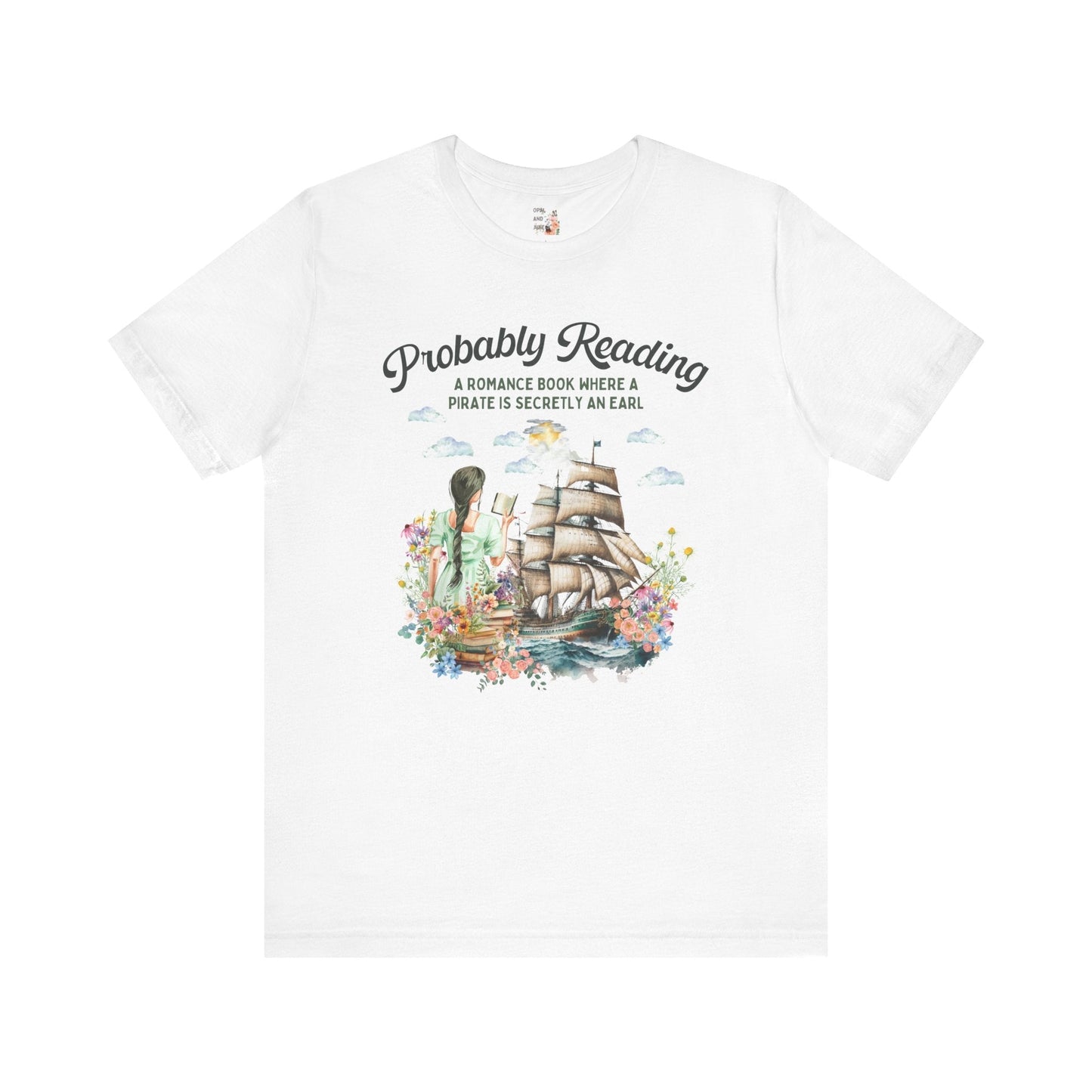 Bookish Pirate Earl Tee Shirt