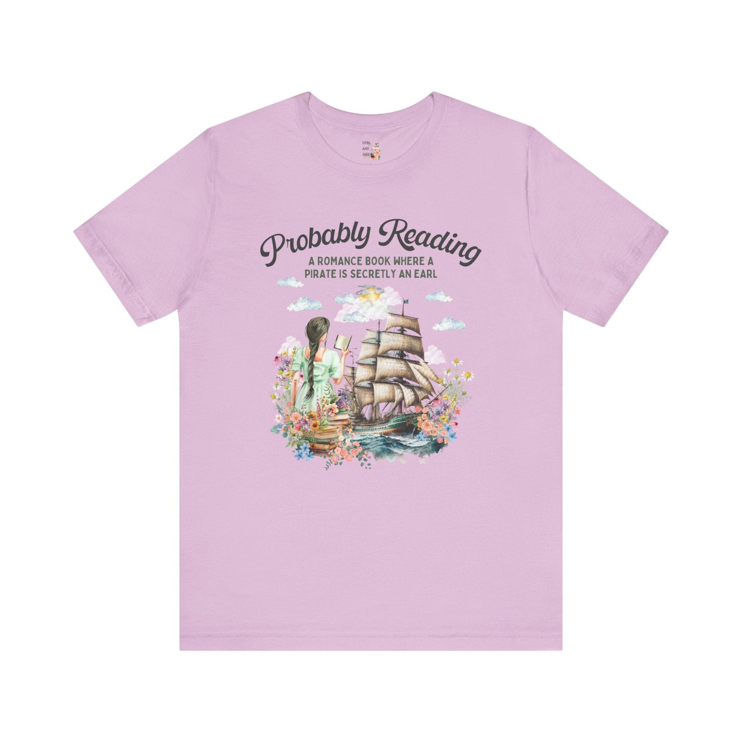Bookish Pirate Earl Tee Shirt