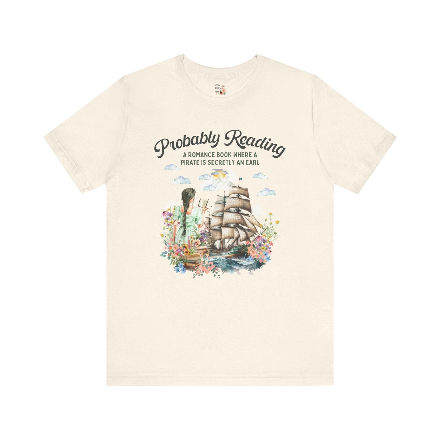 Bookish Pirate Earl Tee Shirt