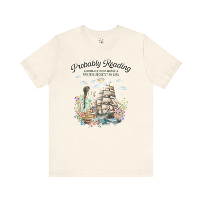 Bookish Pirate Earl Tee Shirt