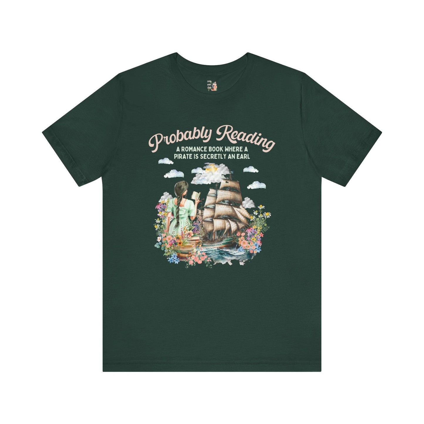 Bookish Pirate Earl Tee Shirt