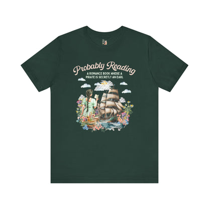 Bookish Pirate Earl Tee Shirt