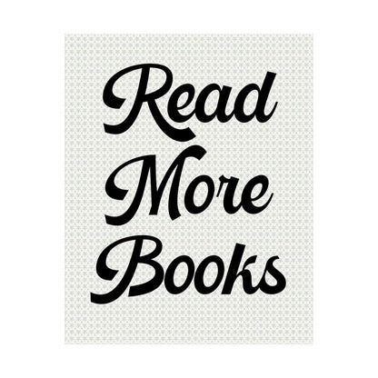 Bookish Poster: Read More Books
