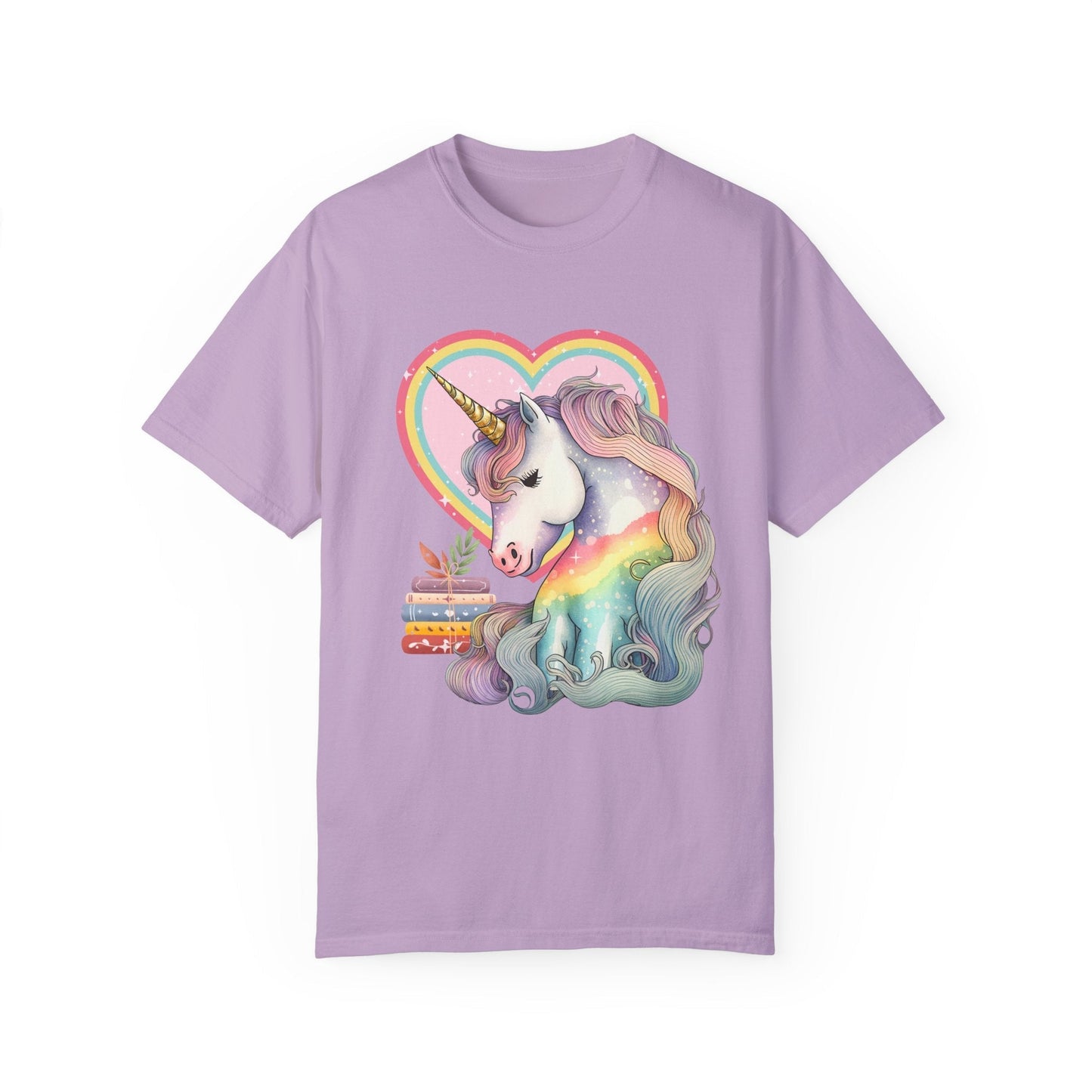 Bookish Unicorn Reading Tee