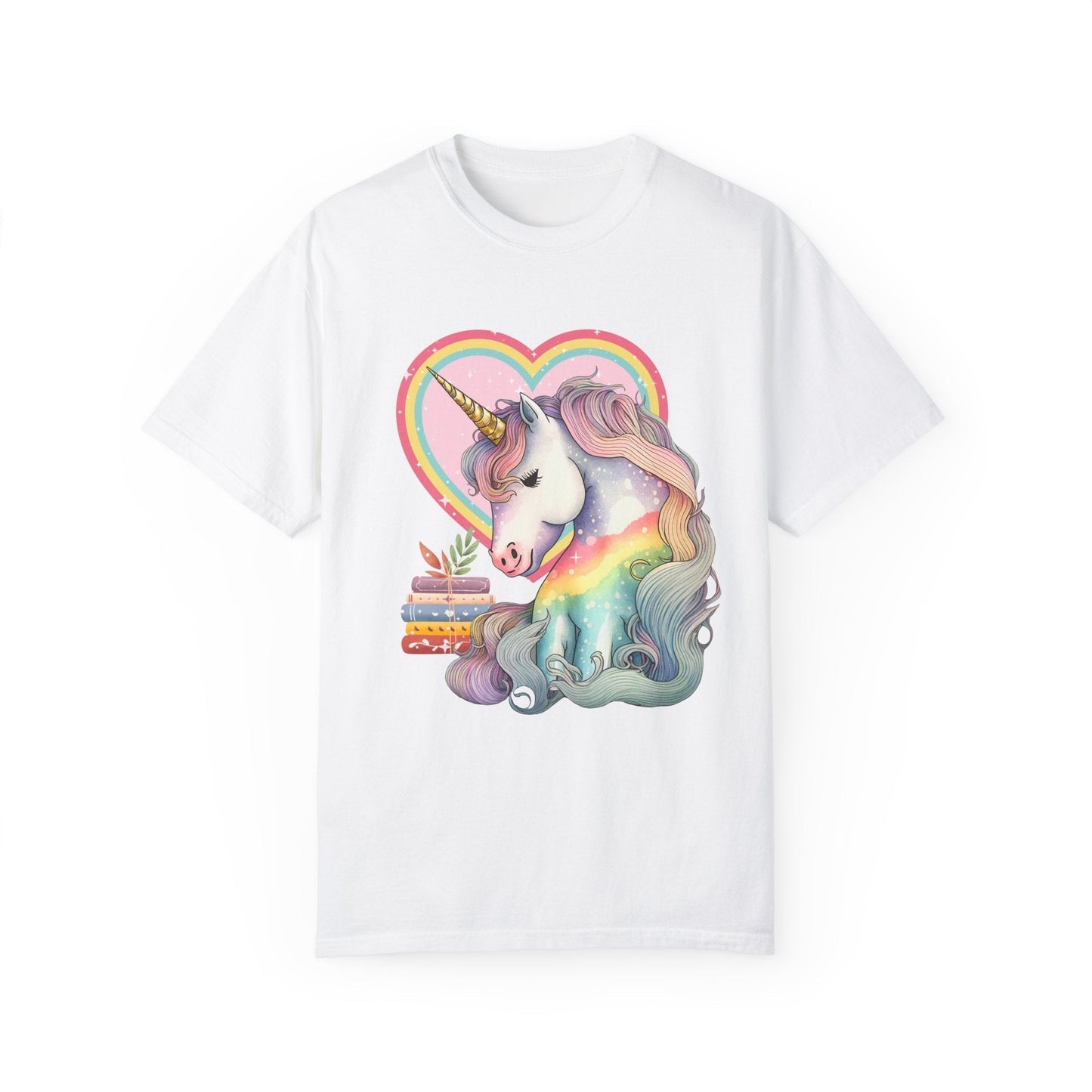 Bookish Unicorn Reading Tee
