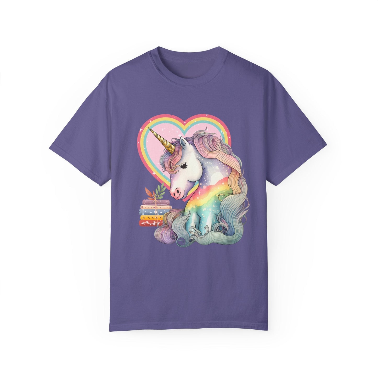 Bookish Unicorn Reading Tee