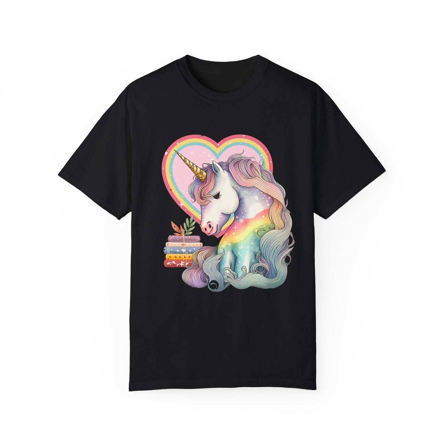 Bookish Unicorn Reading Tee