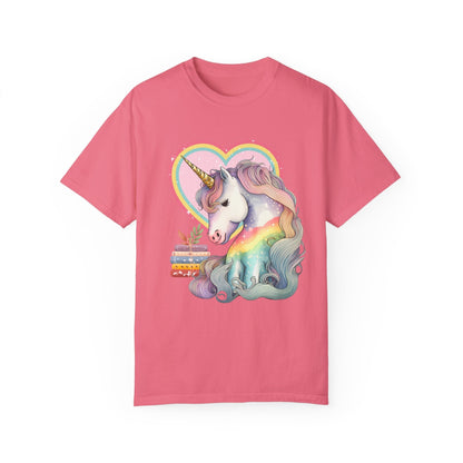 Bookish Unicorn Reading Tee