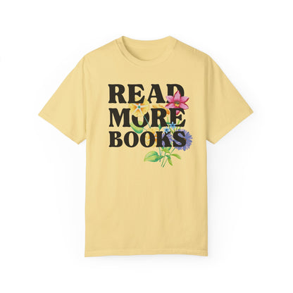Read More Books Floral Tee