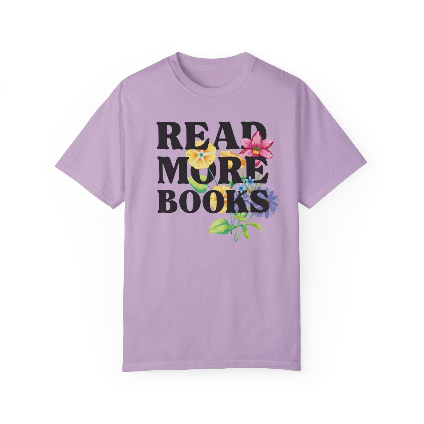 Read More Books Floral Tee