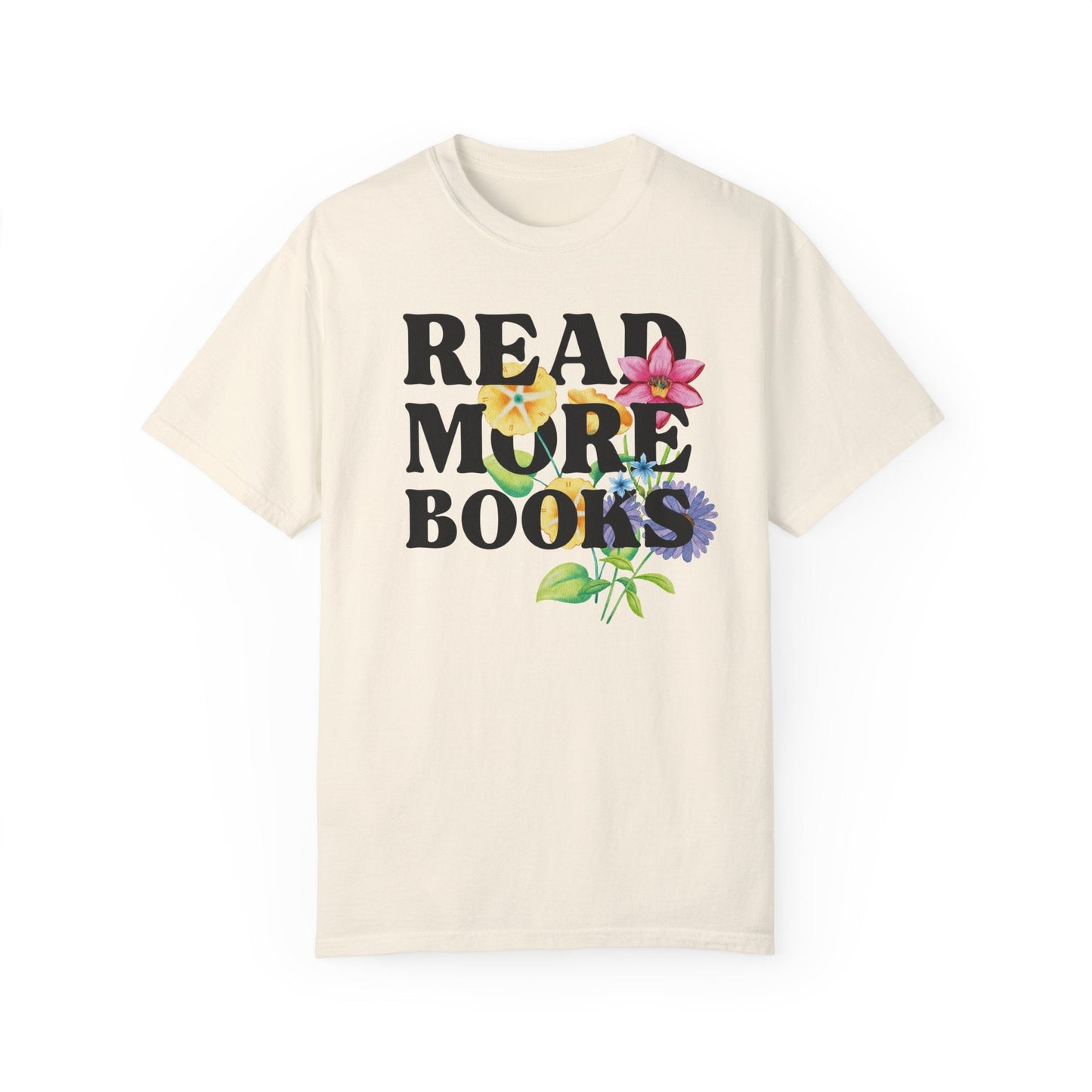 Read More Books Floral Tee