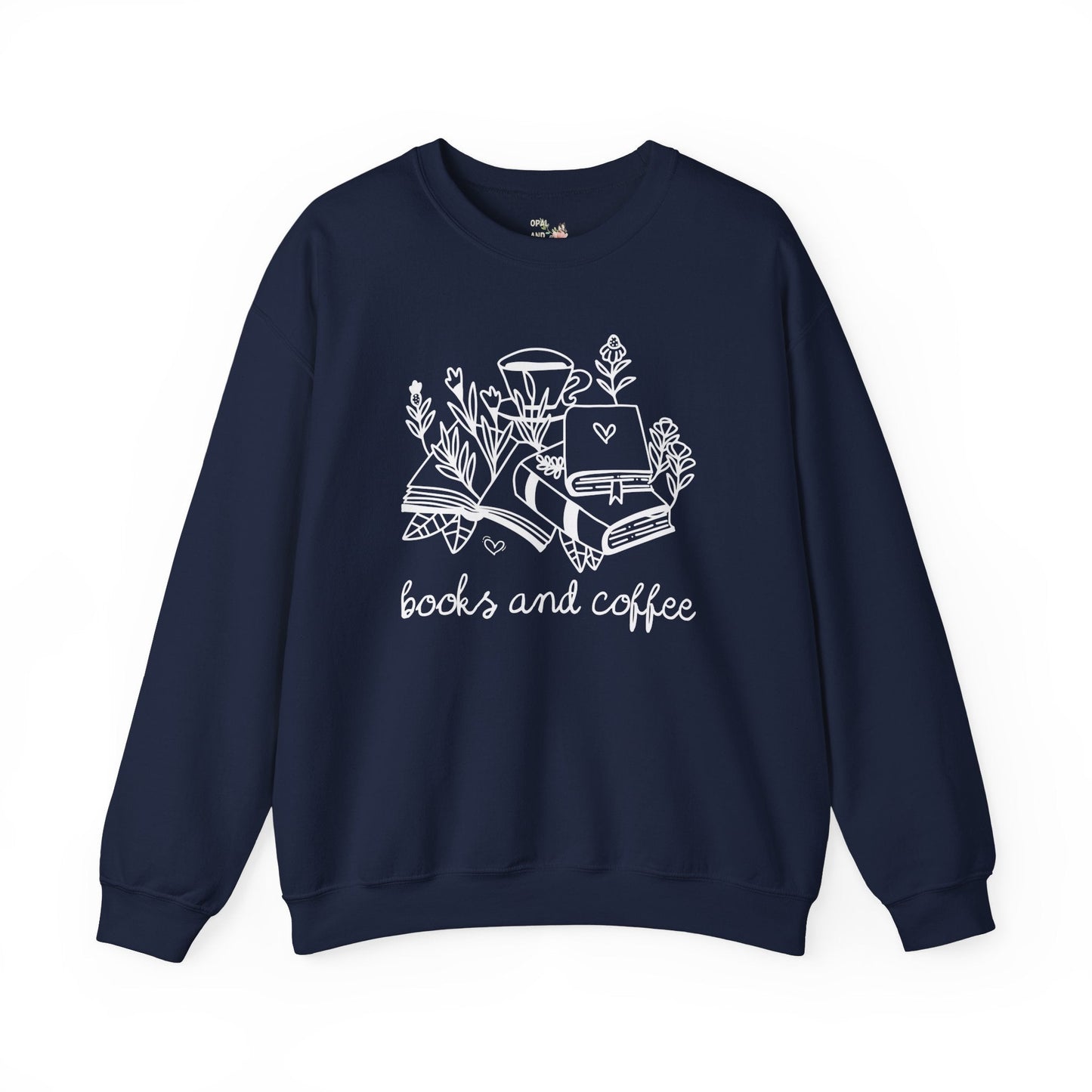 Books and Coffee Sweatshirt