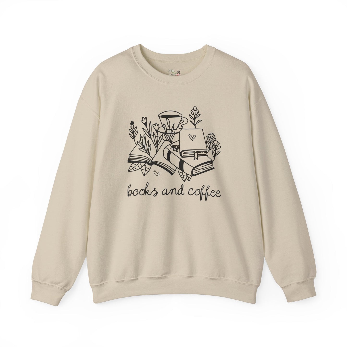 Books and Coffee Sweatshirt