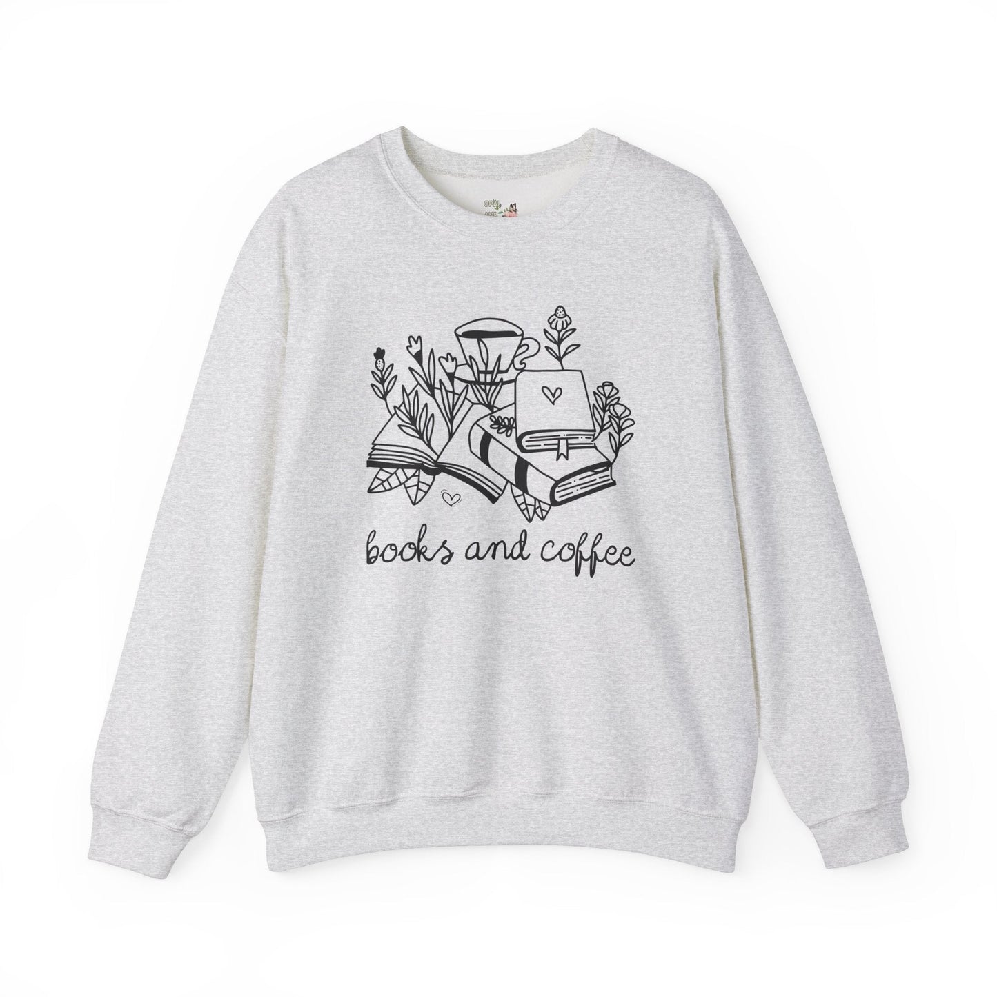 Books and Coffee Sweatshirt